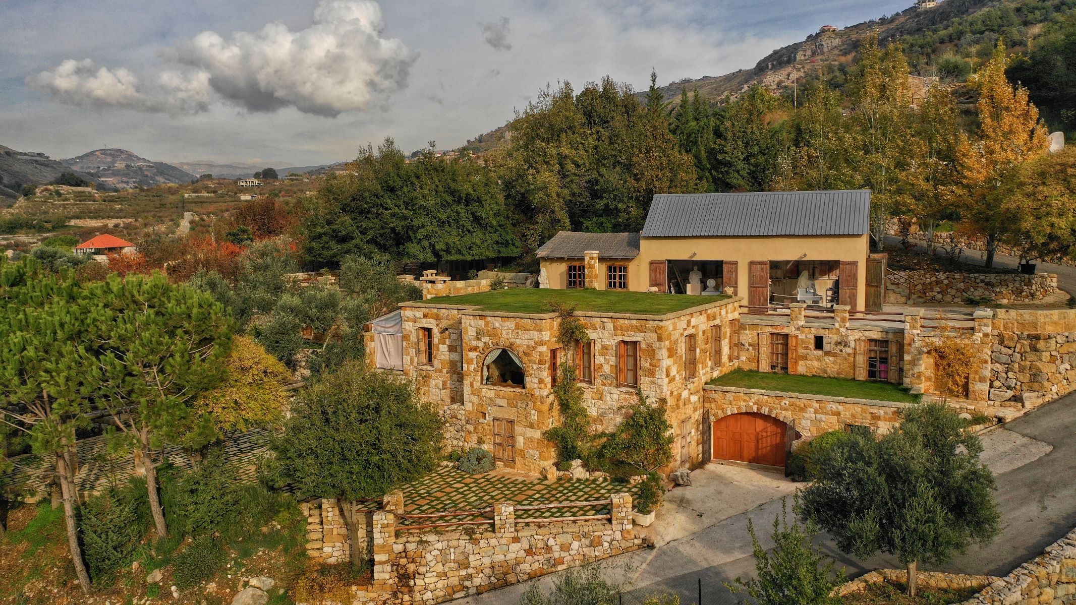 Rural architecture and Landscaping.